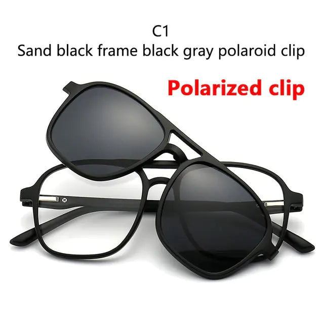 Gafas de sol polarizadas magnéticas