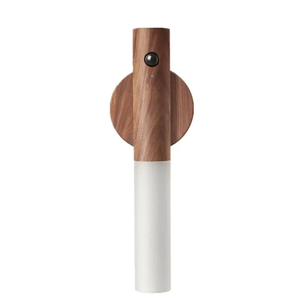 Luz LED nocturna de madera recargable para el hogar