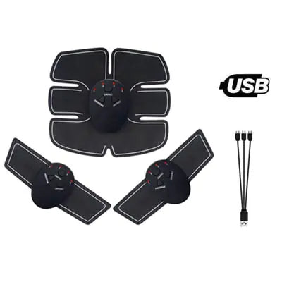 Estimulador muscular eléctrico, masajeador de fitness