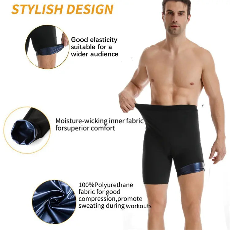 Pantalones cortos de sauna para hombre