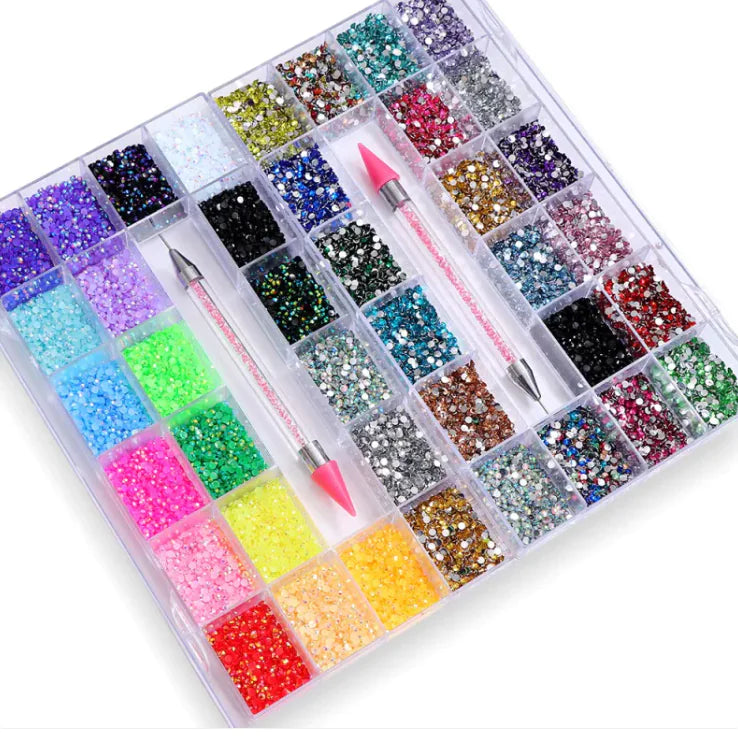 Adornos para uñas de 3 mm