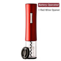 Abridor de vino eléctrico, cortador de papel de aluminio, abridor de frascos, utensilio de cocina