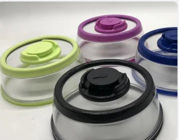 Tapa para alimentos sellada al vacío
