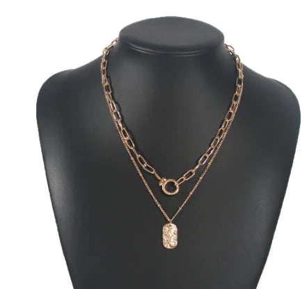 Collar vintage de varias capas