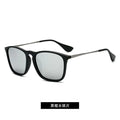 Gafas de sol clásicas con espejo negro
