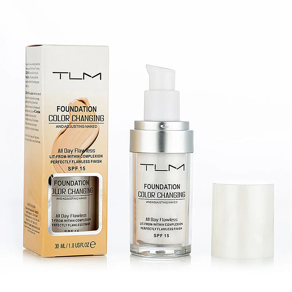 Maquillaje que cambia de color mate