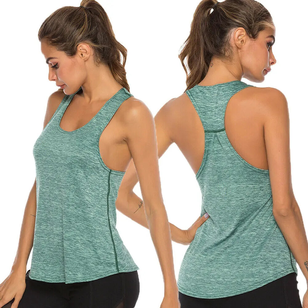 Camisetas de yoga y fitness para correr
