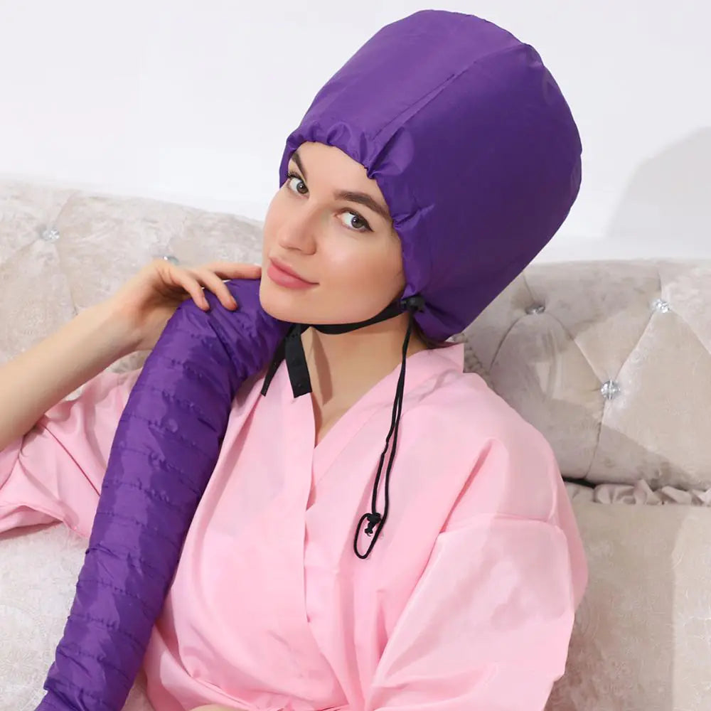 Gorro secador de aire caliente portátil para permanente de cabello