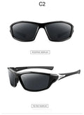 Gafas de sol polarizadas de lujo para hombre