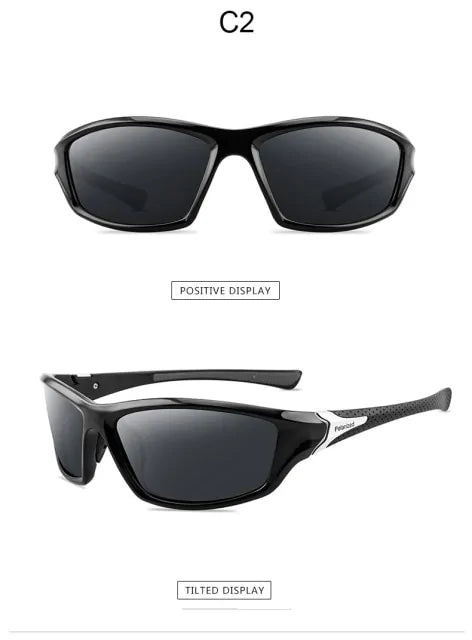 Gafas de sol polarizadas de lujo para hombre