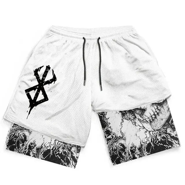 Pantalones cortos 2 en 1 de Anime Gym