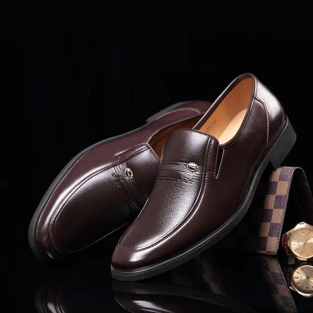 Zapatos formales de cuero de lujo