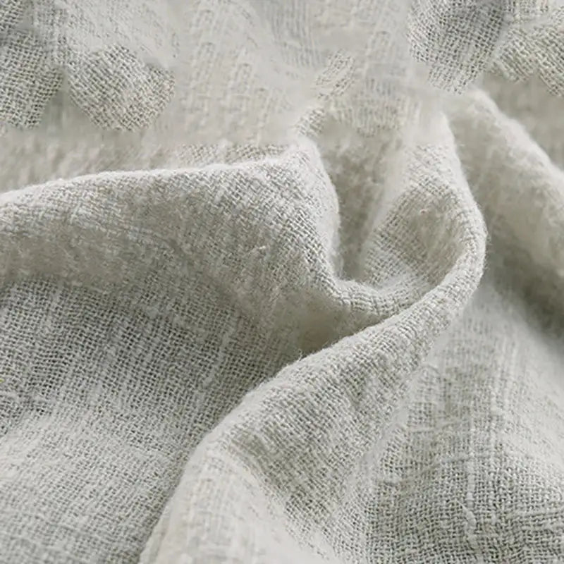 Servilleta de gasa de algodón color rosa