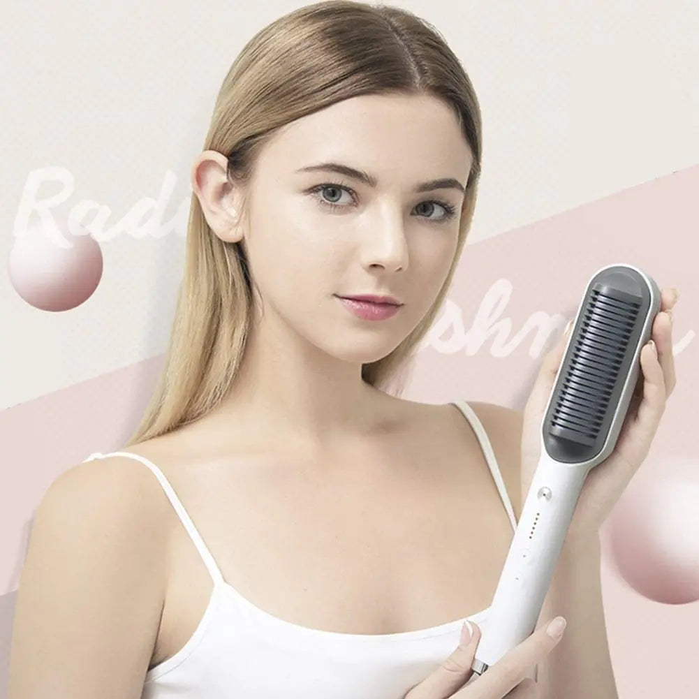 Peine para cabello liso de doble propósito