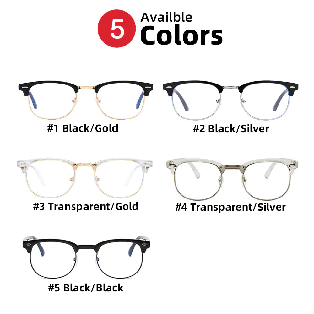 Gafas con bloqueo de luz azul