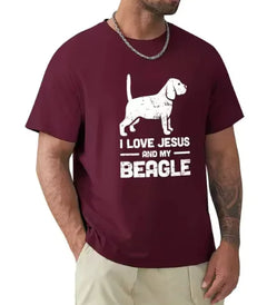 Beagle - Funny Jesus Christian Dog T-shirt