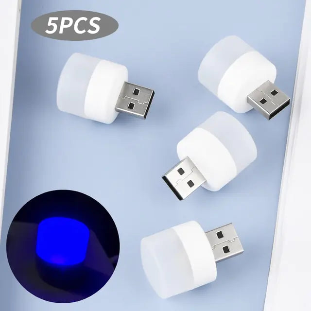 Lámpara con enchufe mini USB de 5 V y 1 W