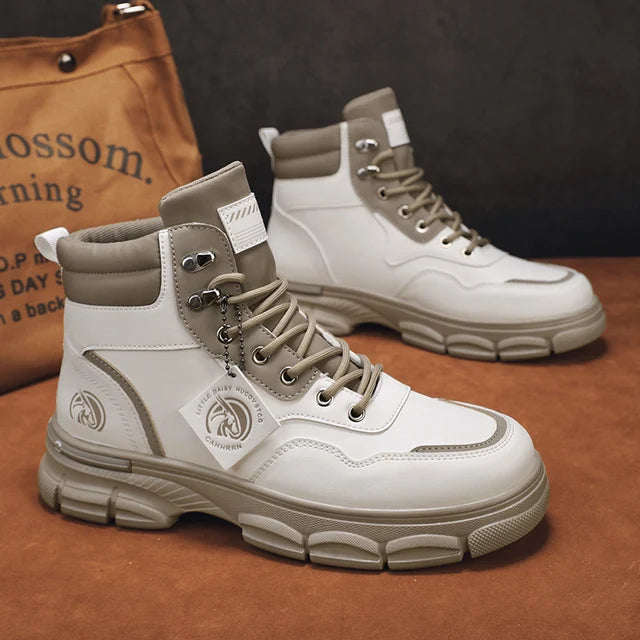 Botas de hombre CYYTL, zapatos de invierno de cuero