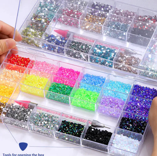 Adornos para uñas de 3 mm