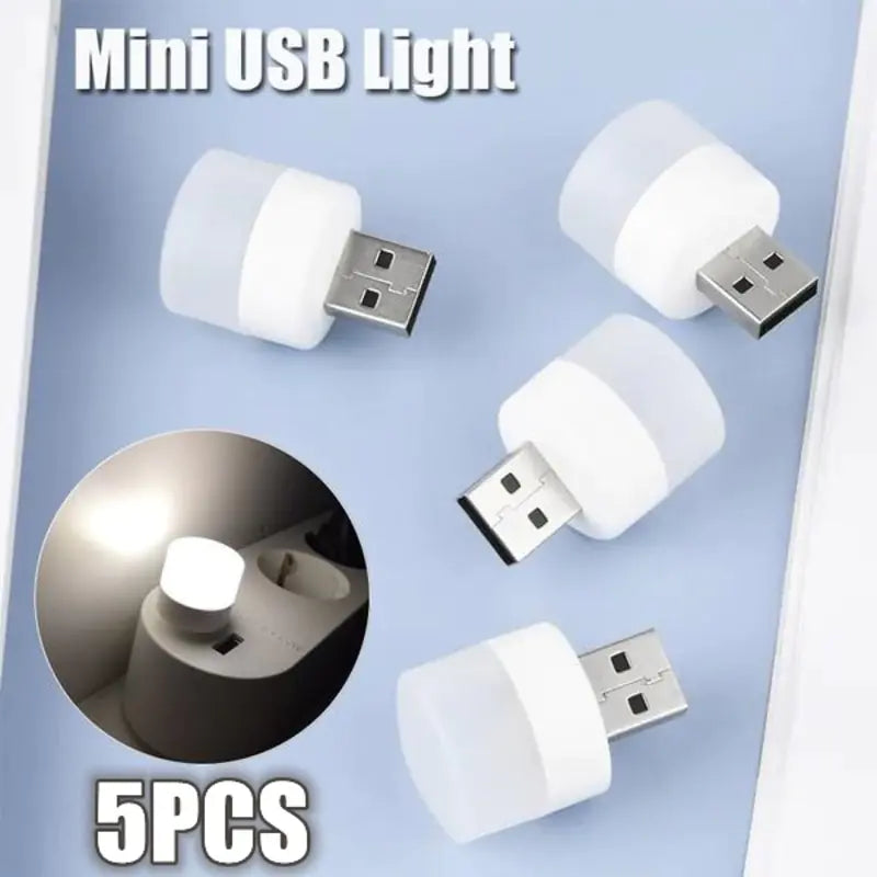 Lámpara con enchufe mini USB de 5 V y 1 W