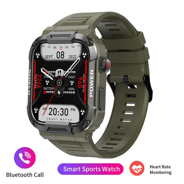 Reloj inteligente militar resistente