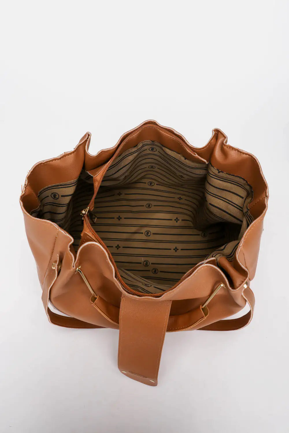 Juego de 2 bolsos de piel sintética