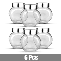 Transparent Food Storage Jar