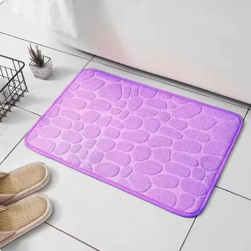 Esterilla de espuma viscoelástica con efecto adoquín