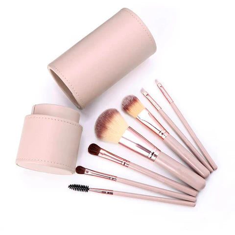 Kit de pinceles OmyBrush con estuche de cuero