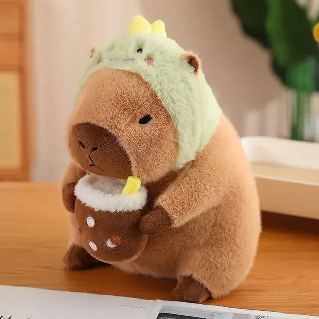 Juguetes de peluche de capibara de dibujos animados
