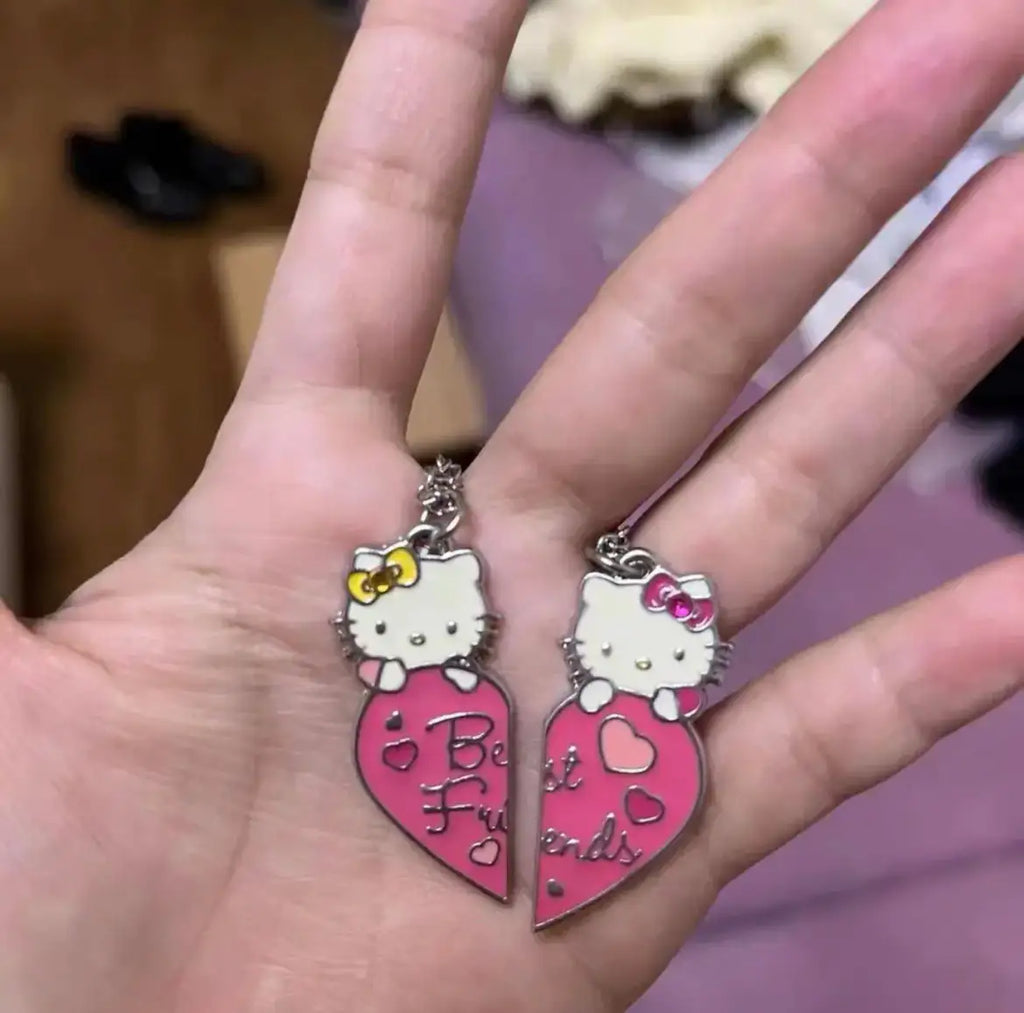 Collar de la mejor amiga de Hello Kitty