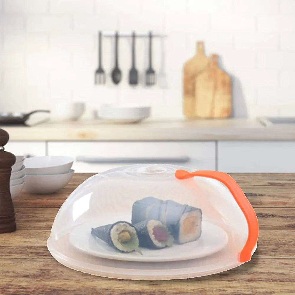 Tapa para alimentos para microondas