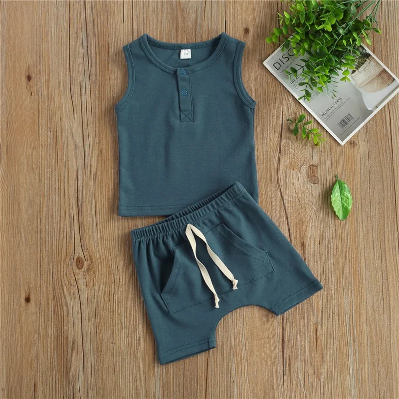 Conjunto de ropa de verano para bebés