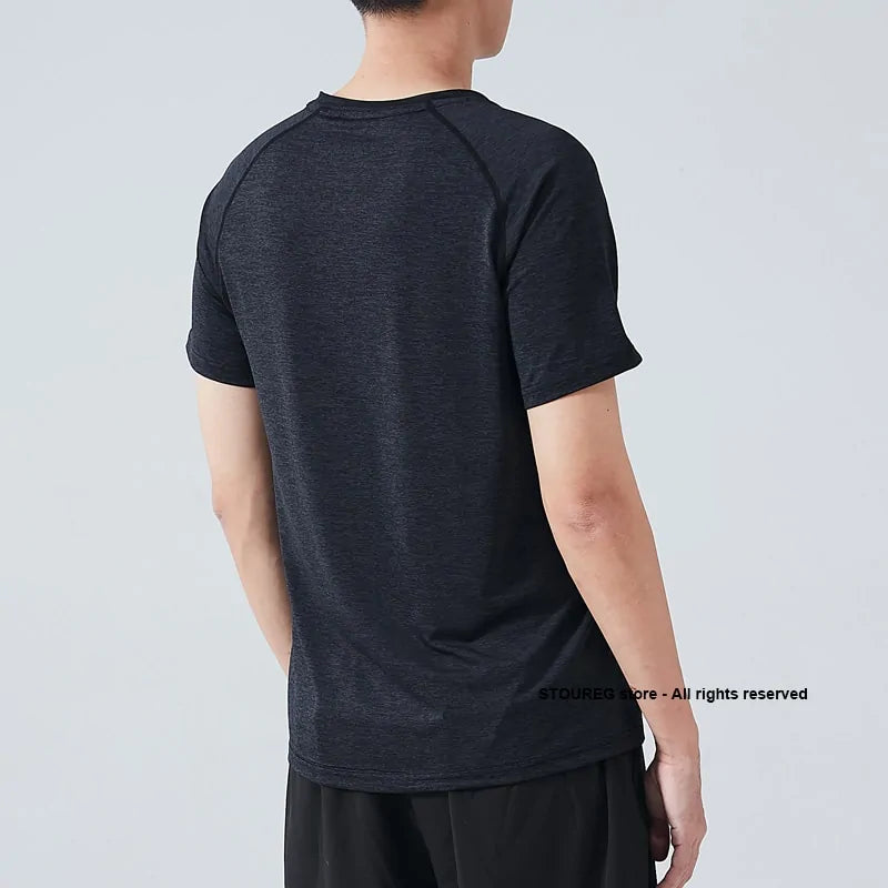 Camisetas de running de compresión de secado rápido para hombre: ropa deportiva para fitness y fútbol