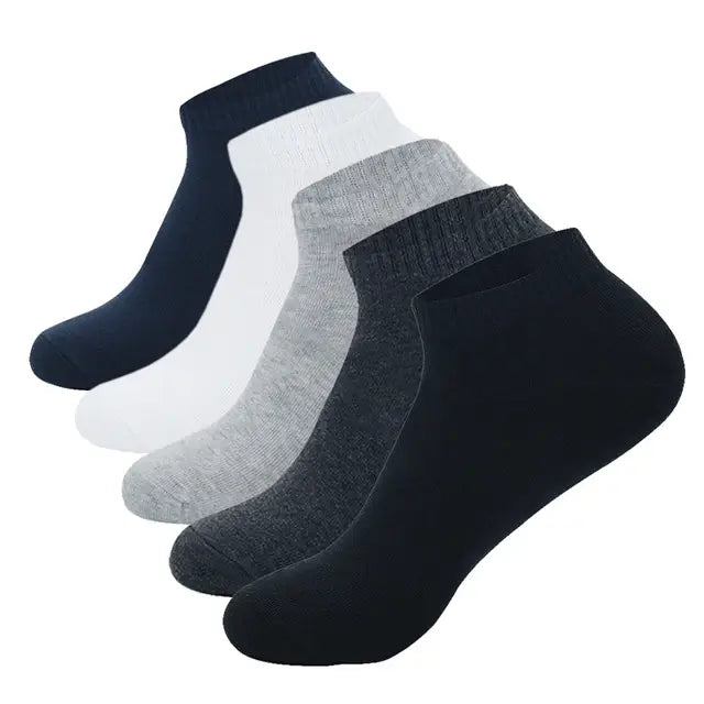 Calcetines de algodón de corte bajo
