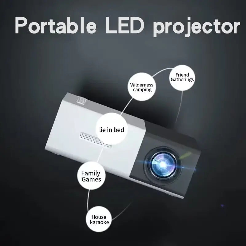 Audio Hogar Reproductor multimedia Proyector inteligente