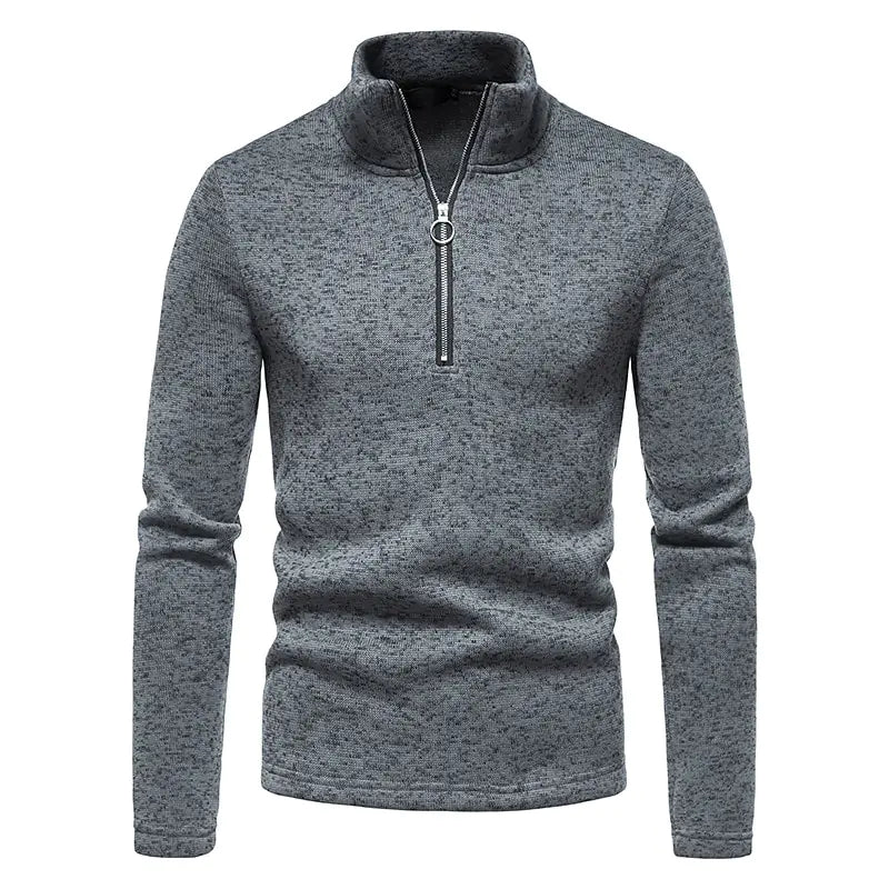 Chaqueta de invierno cálida con cremallera