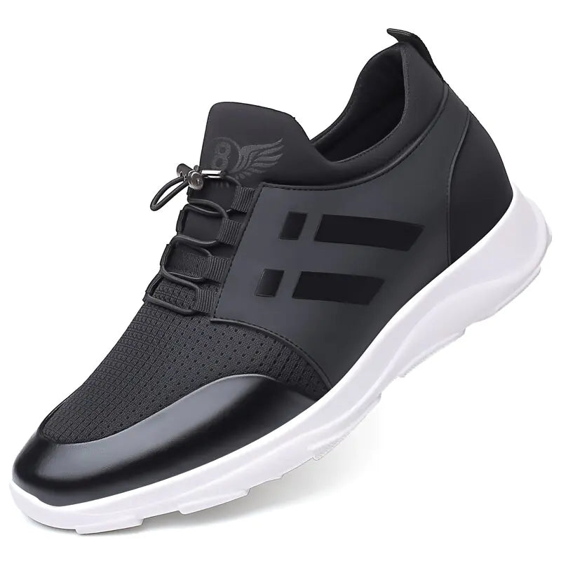 Zapatos de hombre 2022 de calidad, de piel de vaca y licra, marca