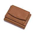 Cartera pequeña de piel para mujer