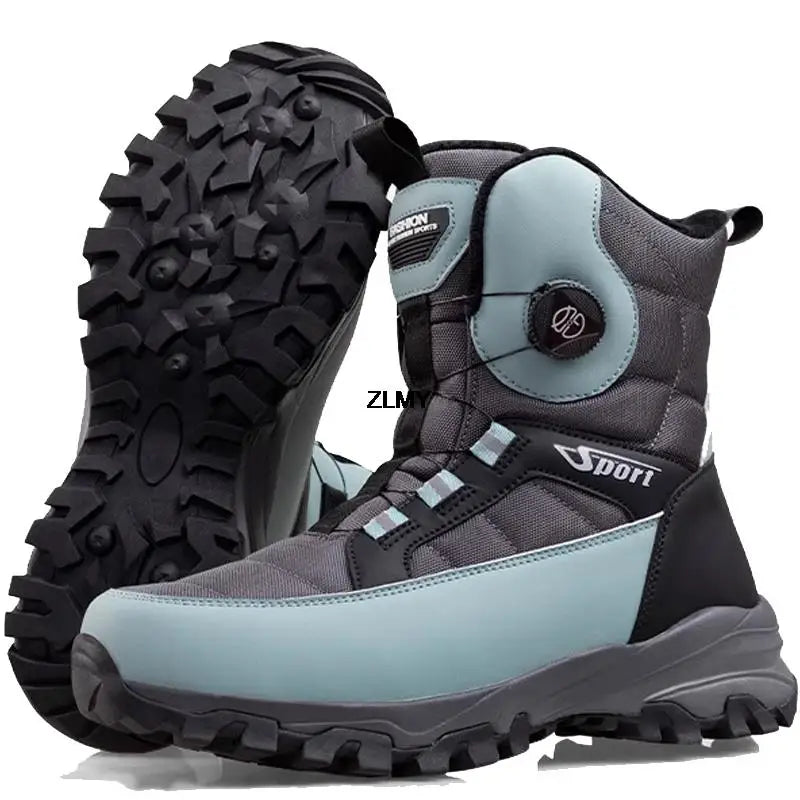 Botas de nieve cálidas para hombre