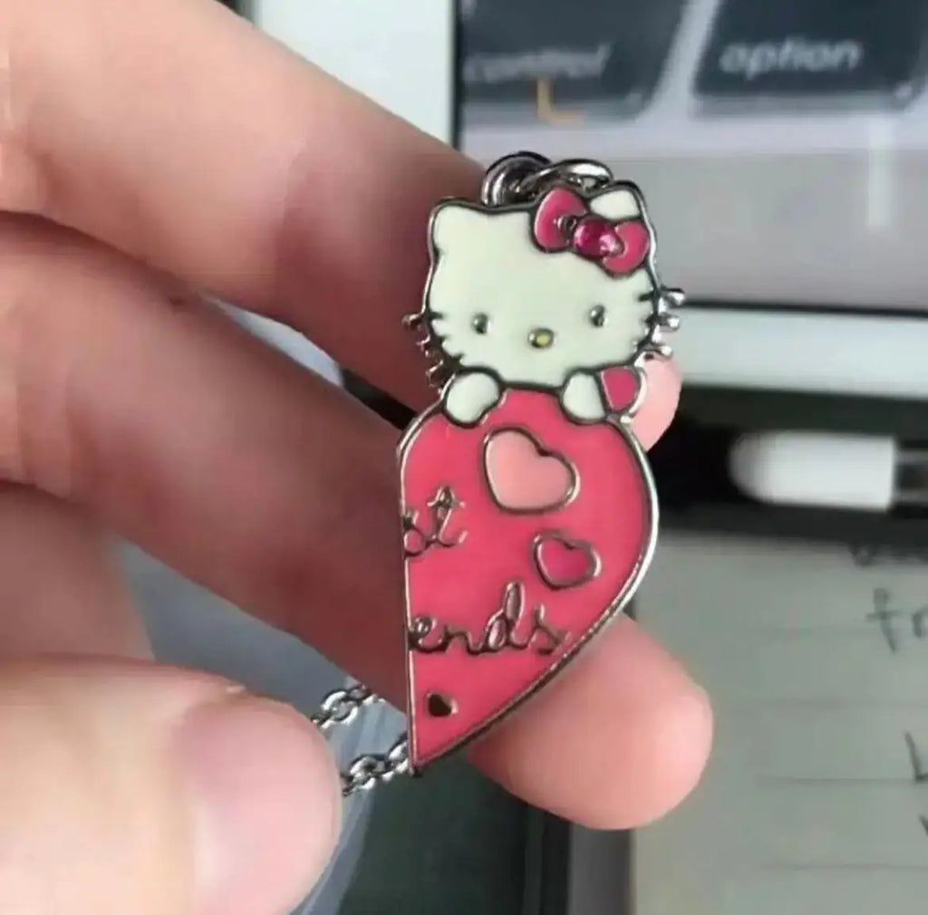Collar de la mejor amiga de Hello Kitty