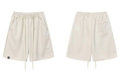 Harajuku Suede Shorts for Men