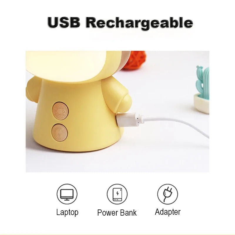 Bonita lámpara LED de escritorio