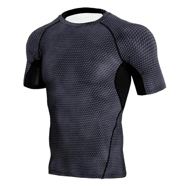 Camiseta de running para hombre de secado rápido
