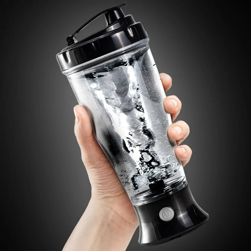 Botella mezcladora de proteínas automática con agitación automática
