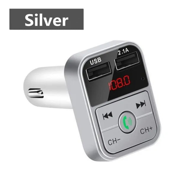 Adaptador inalámbrico para transmisor FM Bluetooth 5.0 para coche