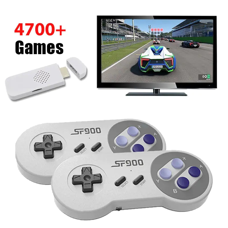 Consola de videojuegos compatible con HDMI con 1500 juegos para SNES/NES