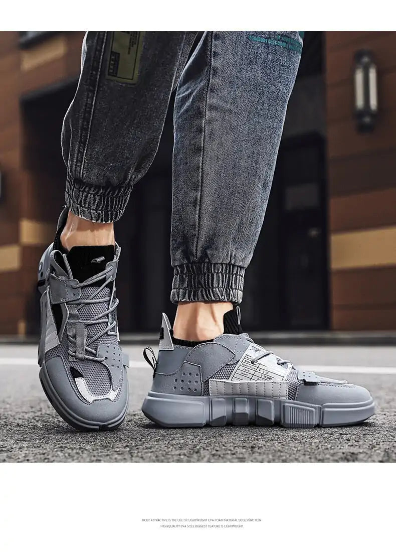 Zapatillas deportivas de tendencia de color casual