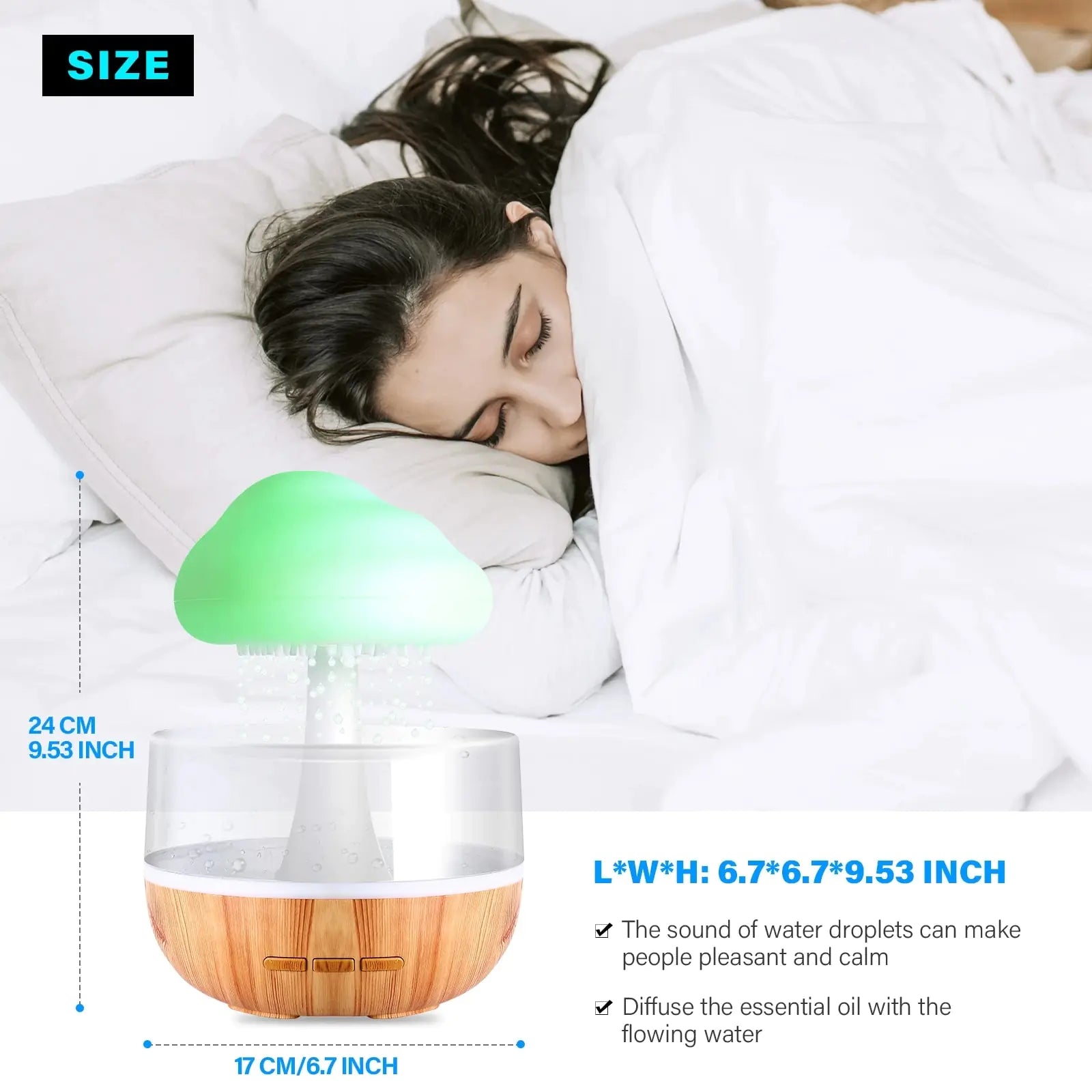 Humidificador difusor de aroma