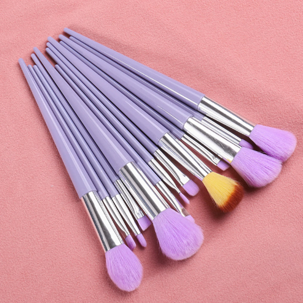 Juego de 13 brochas de maquillaje, brocha correctora